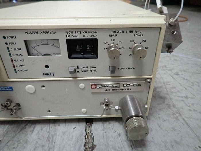 Used Shimadzu LC-6A LC6A Liquid Chromatograph