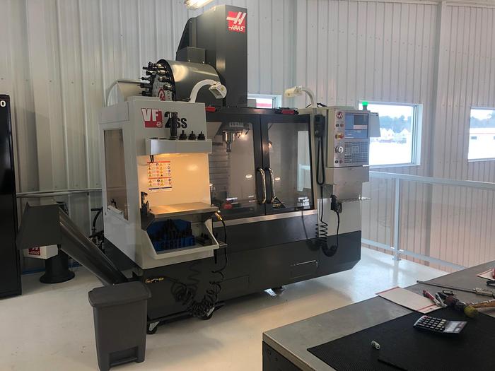 30"X, 16"Y, 20"Z, HAAS, 2014, VF-2SS, CNC VERTICAL MACHINING CENTER, W/ 4TH AXIS ROTARY TABLE