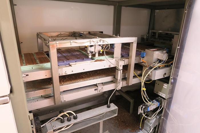 Used Aasted Frozen Cone Chocolate Moulding Line