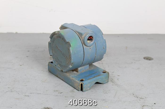 Used Rosemount 0444RL2U1A2NA Temperature Transmitter, RTD Type #40668