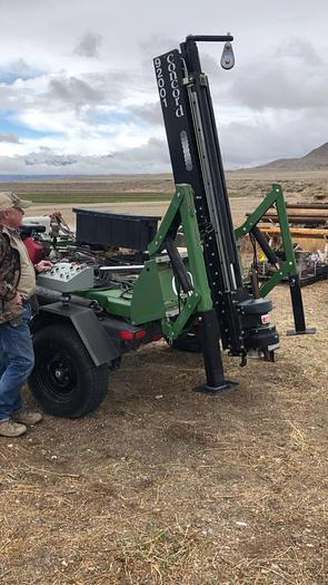 Used HB19285  Concord Auger soil sampler drill  9200 series Soil Sampling Drill