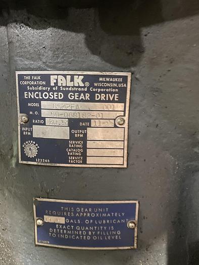 Used 1999 SIMPSON 2F GEAR BOX