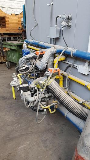 Used Muffled gas turbo kiln SAFF - Usable also as not muffled turbo kiln