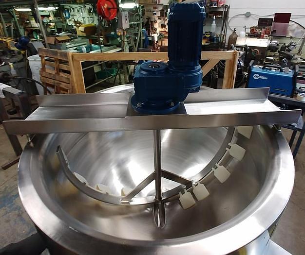 Refurbished 1,000 GALLON LEE KETTLE - S/S - 40 PSI JACKET (WITH NEW AGITATION OPTIONS)