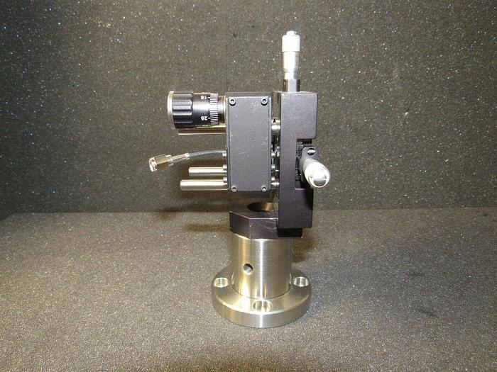 Used Fiber Coupler Optical Cage System WXY Translation & 3 Micrometers No PN