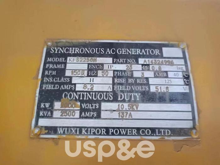 50 MW 2014 New Kipor KD16V171ZLCR Diesel Generator Sets