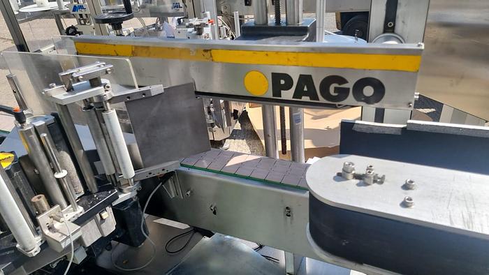 Used Pago System 100 Front, Back & Wrap Labeller