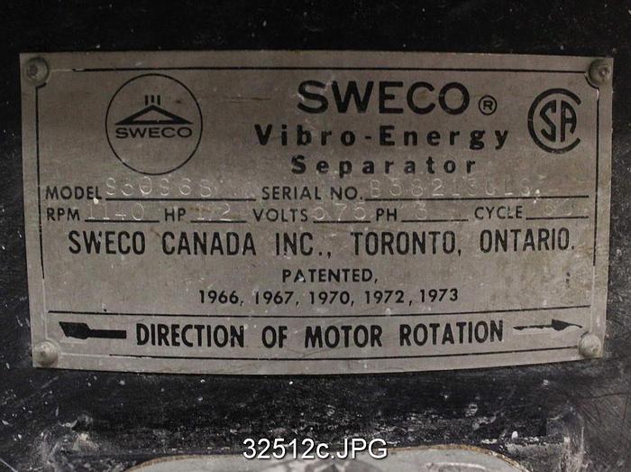 Used Sweco S30 S68 Shaker Screen #32512