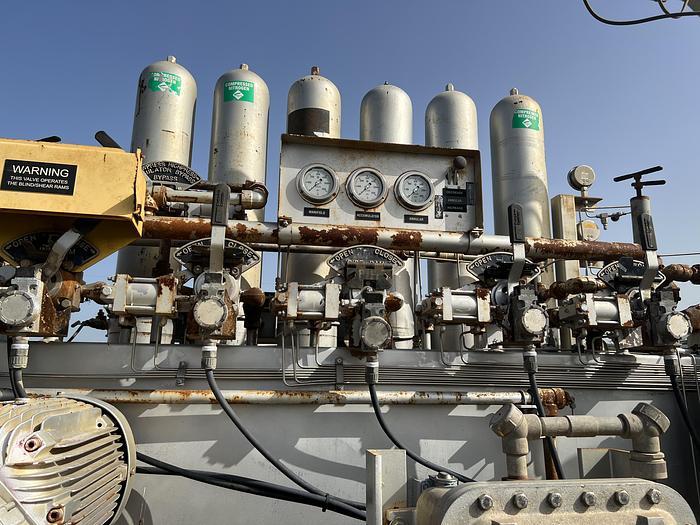 Used K Trailer mounted closing unit