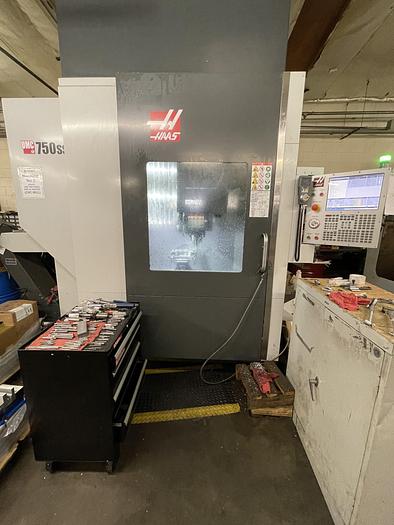 Used 2019 HAAS UMC-750SS 5-Axis CNC Vertical Machining Center