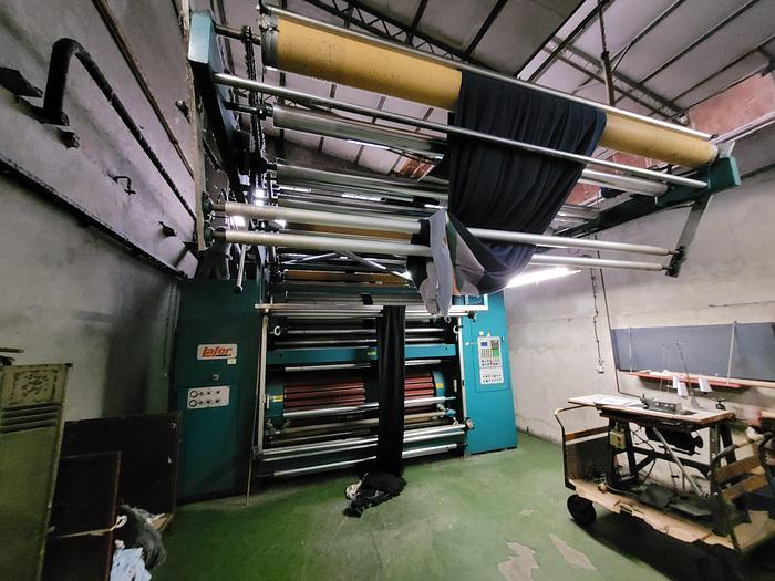 Used Raising machine LAFER GRI90 year 1997 working width 2200 mm