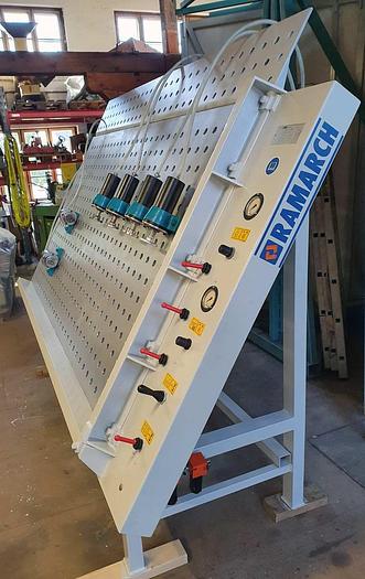 Used 2000 Ramarch Spain RAMARCH PNC 7 perforated plate press