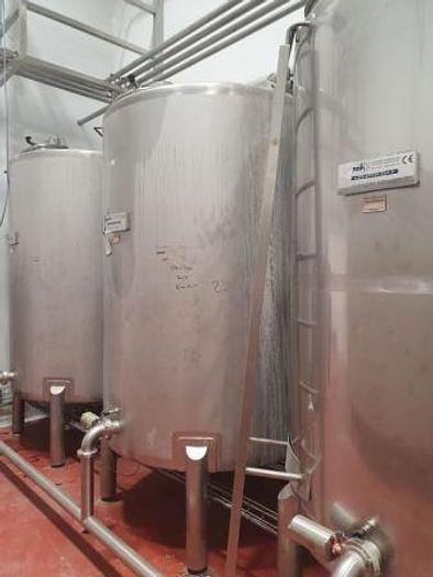 Used 2011 3 Tank CIP Set with Siemans Controls