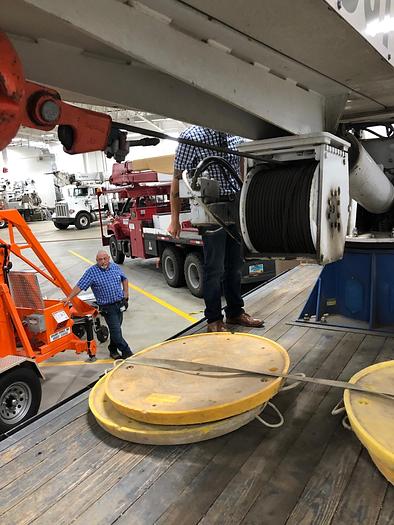 Used 2008 Sterling L7500 6x4 Manitex SC97 Sign Crane - M45396