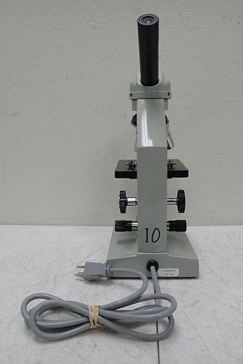 Used L & M Microscope Co. 903-217-2780 Student Compound Microscope w/ 3 Objectives