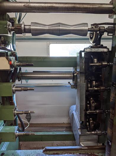 Used Bacci T4MO Copy Lathe with Sanding Heads