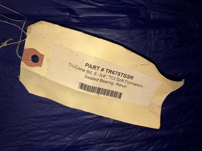 Used 6-3/4" Tri-Cone Bit - TR675TSSR