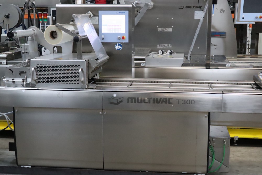 Used Multivac T300 compact automatic traysealer