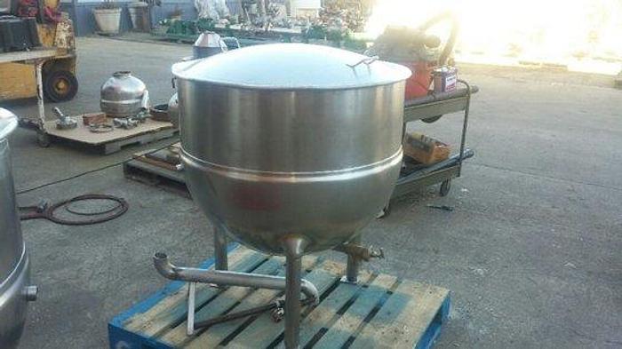 Used Kettle, 100 Gallon, S/st, Jkt, Dover, #S740076