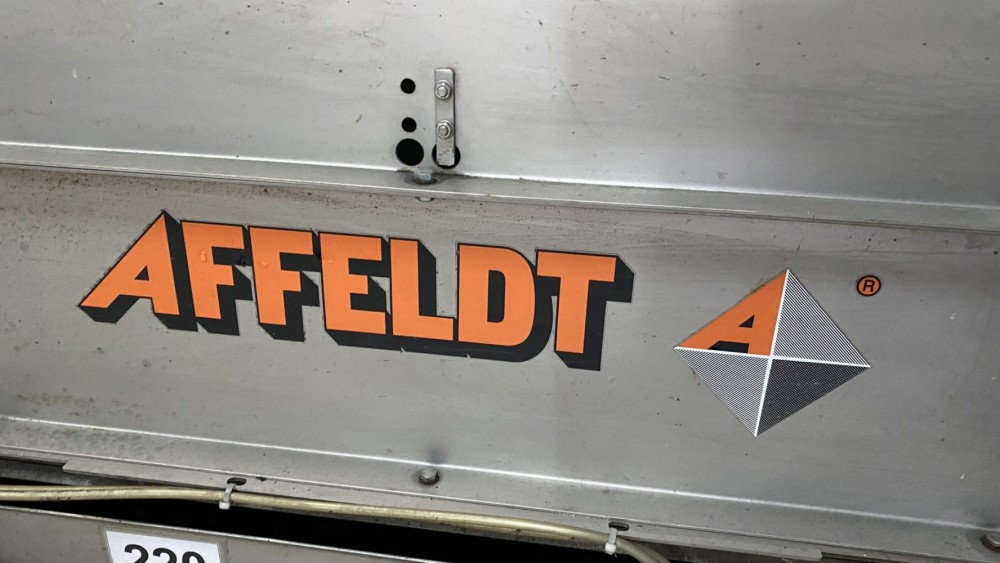 Used Affeldt 16 channel lineair weigher