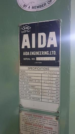 Used Press Knuckle Joint Aida K630
