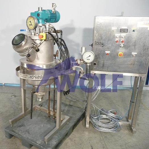 Used Used laboratory cooker and mixer HOSOKAWA/