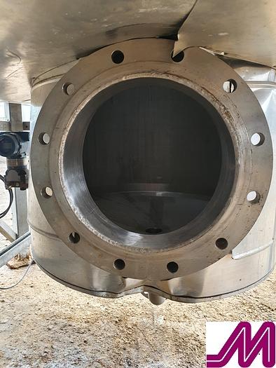 Used Meura 50,000 Litre Stainless Steel Insulated Mix Tank with Internal Coil