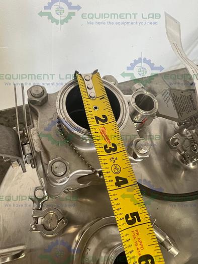 Used Precision Stainless  284 Liter 316 Stainless Steel  Pressure Vessel 15 PSI @ 248F