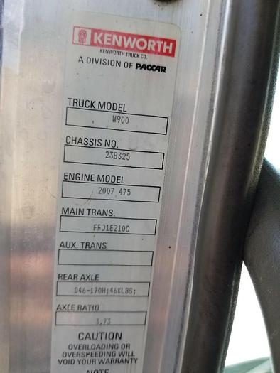 Used 2009 Kenworth W900L