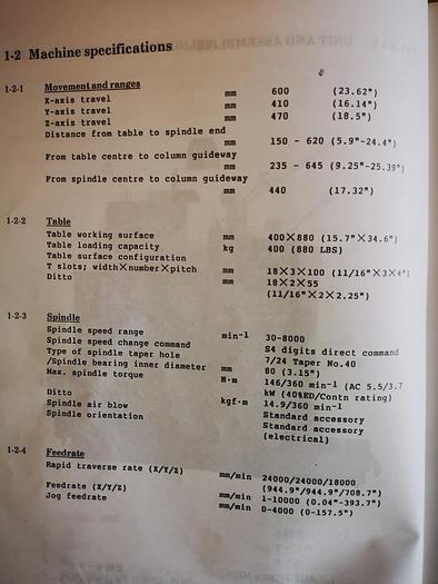 Used 1997 MATSUURA MC600VF
