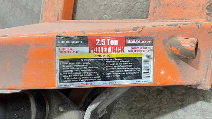 Used Pallet Jack- 5,000 lb