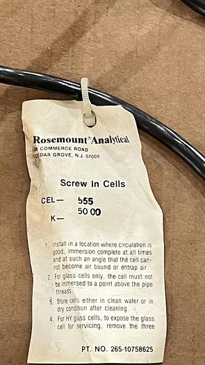 Rosemount Screw in Cell-555