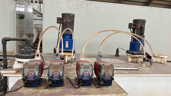 Used 500 Gallon pH Adjust Treatment System-Item#454