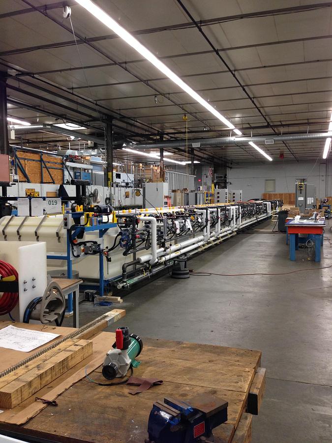 Never Used/ Automated Nickel Barrel Line
