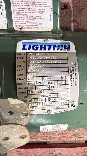 Used LIGHTNIN VEKTOR MIXER-Item#508