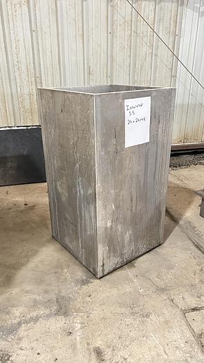 Used Insulated SS 24 x 24 x 48 Deep
