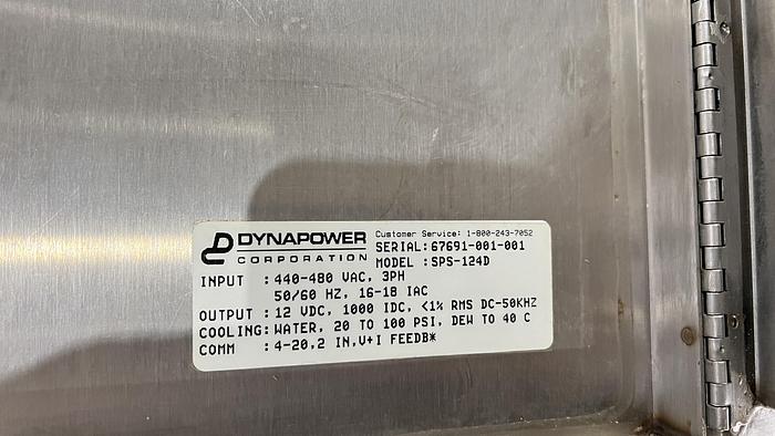Used 12V 1000A Water Cooled Dynapower