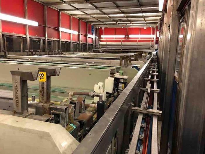 Used 131" Long Tanks, Automated Line For Thin Parts, Buss Bar, Threaded Rod etc.-Item#237