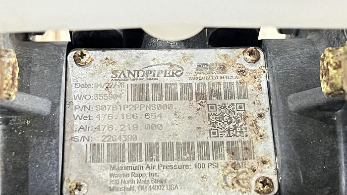 Used 3/4" Poly Body Sandpiper