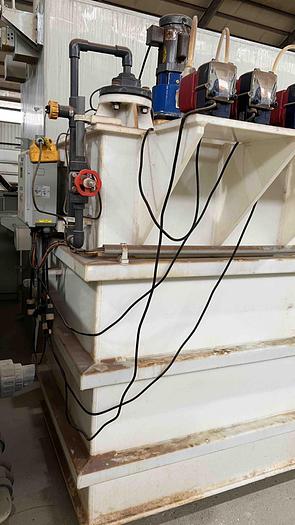 Used 500 Gallon pH Adjust Treatment System-Item#454
