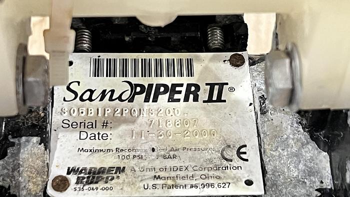 Used 1/2" Poly Body Sandpiper