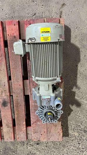 Used 3 Hp Severe Chemical Duty SERFILCO Pump-Item#484