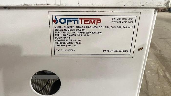 Used Opti-Temp Portable Chiller-Item#813