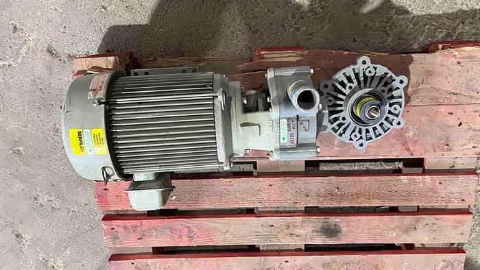 Used 3 Hp Severe Chemical Duty SERFILCO Pump-Item#484