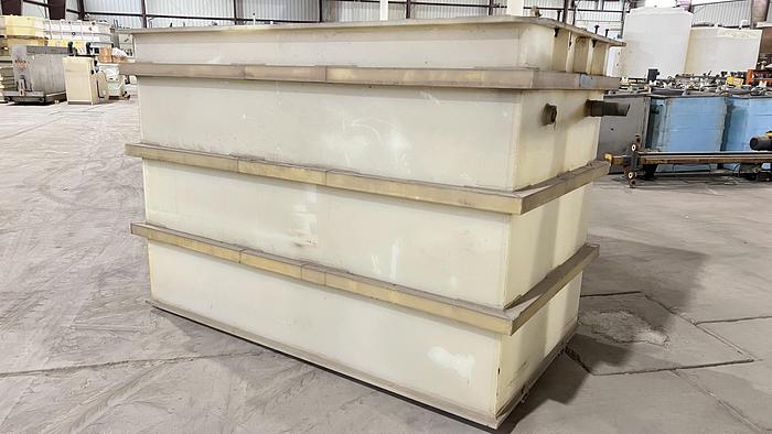 Used 84" x (2 Sec) ea. 22" x 60" D