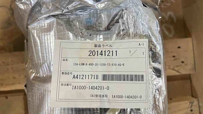ISA/ Single-Axis Robot/ Brand New/ Still Wrapped