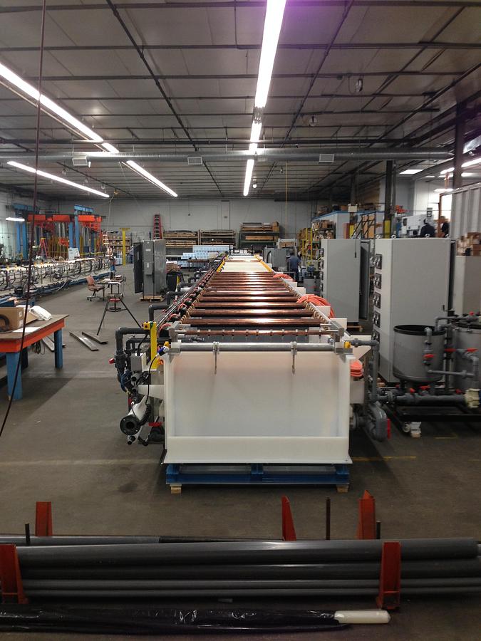 Never Used/ Automated Nickel Barrel Line