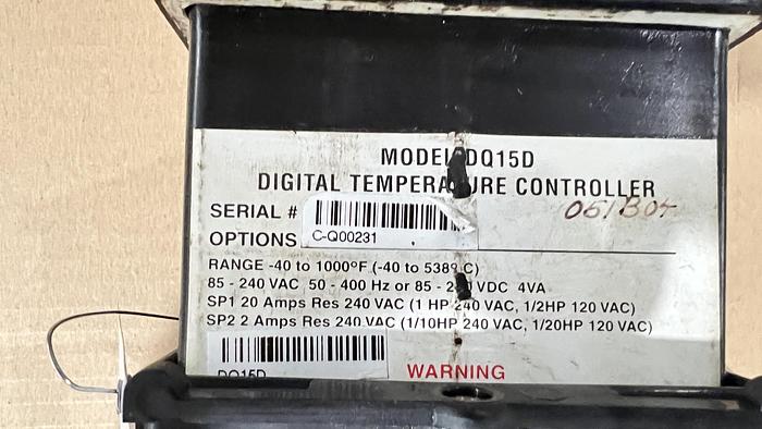 Used Process Technology Digital Temperature Control