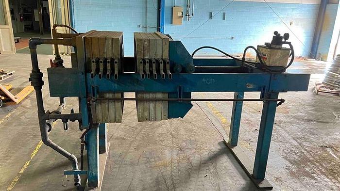 Used 3-5 Cubic Foot Filter Press-Item#613