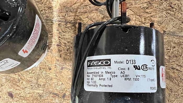 Used FASCO- 1/20 HP Motor-Item#682